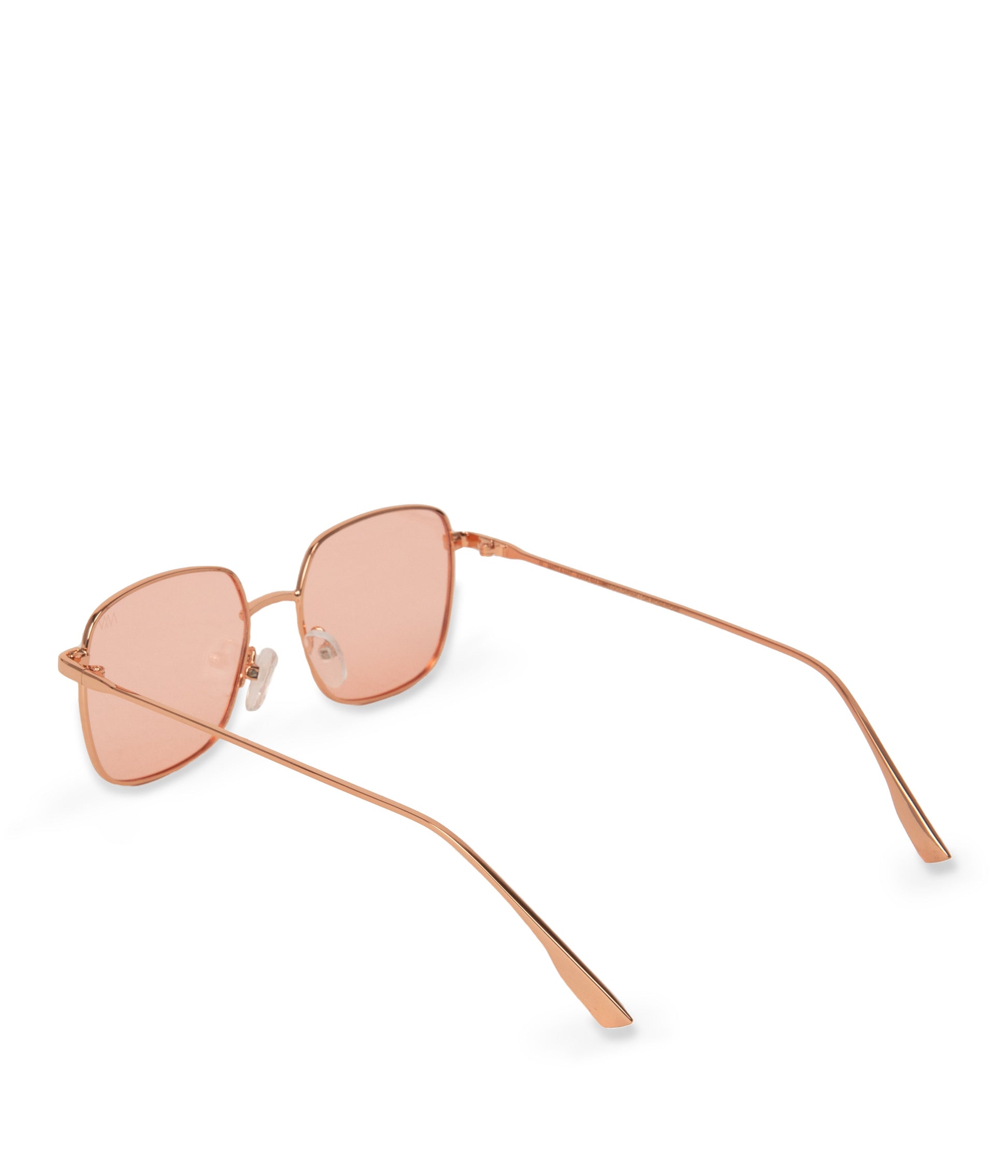KAYASM Small Square Sunglasses | Color: Pink - variant::rosego