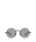COLE SM Small Round Sunglasses | Color: Black - variant::smoke