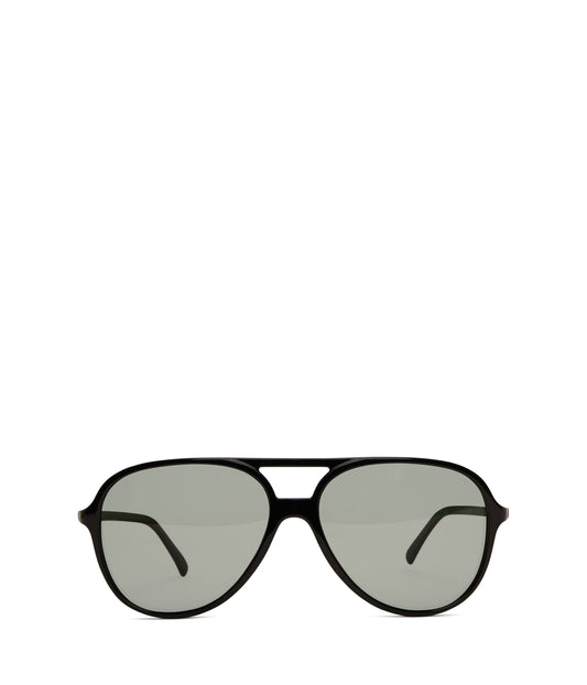 ORIE Black Aviator Sunglasses | Color: Black - variant::smoke