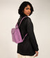 CHELLE Small Vegan Backpack - Vintage | Color: Green - variant::honeydew