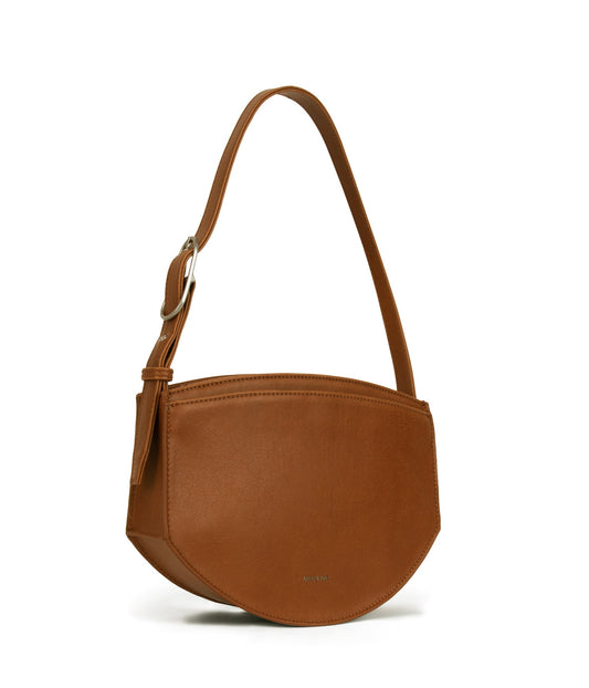 JENINE Vegan Shoulder Bag - Vintage | Color: Brown - variant::chili