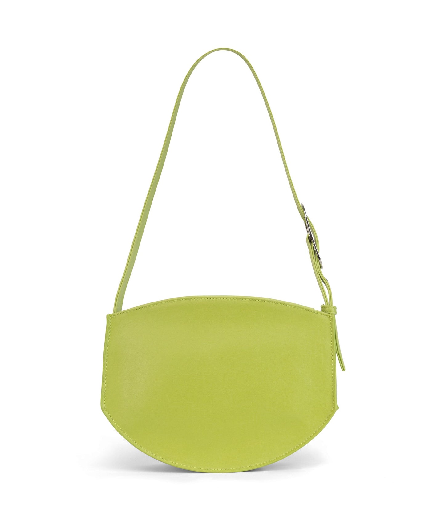 JENINE Vegan Shoulder Bag - Vintage | Color: Green - variant::honeydew