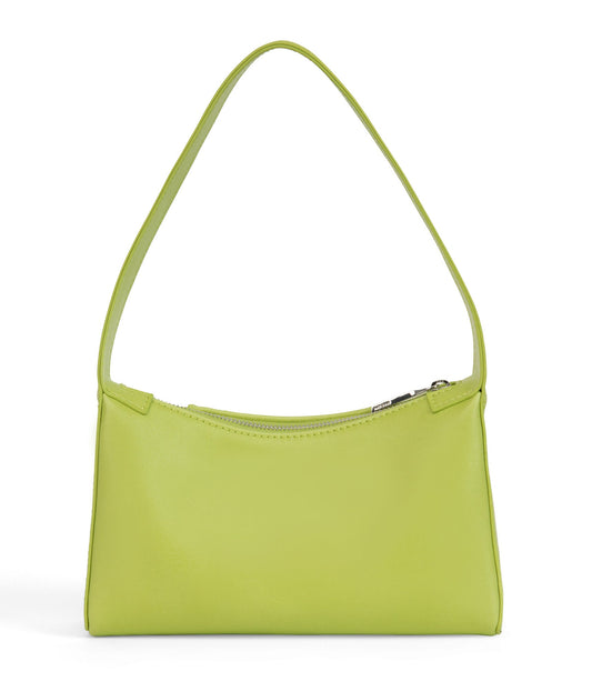 LOTI Vegan Shoulder Bag - Vintage | Color: Green - variant::honeydew
