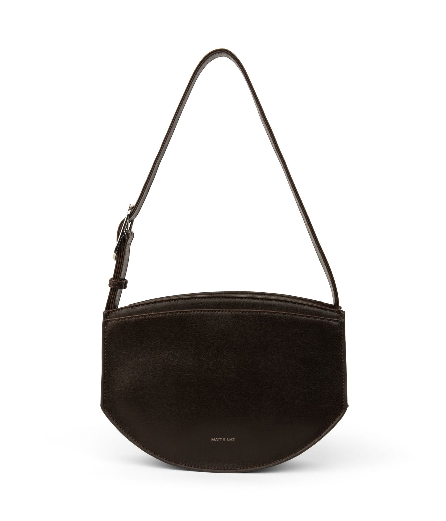 JENINE Vegan Shoulder Bag - Vintage | Color: Brown - variant::espresso