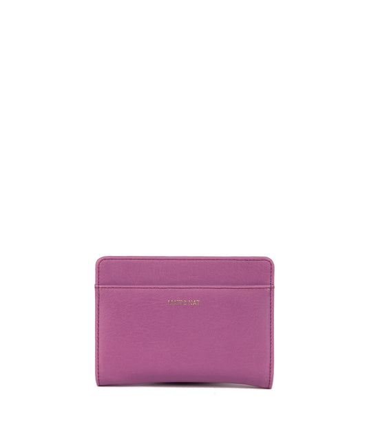 WEBBERSM Small Vegan Wallet - Vintage | Color: Pink - variant::wisteria