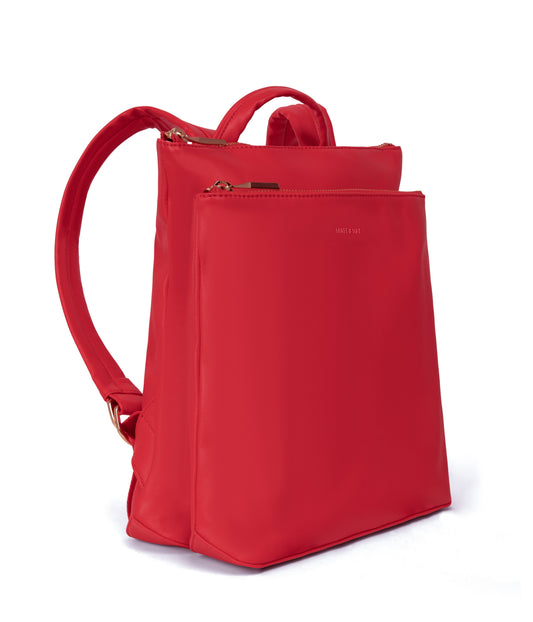 NARA Vegan Backpack - Sol | Color: Red - variant::sorbet