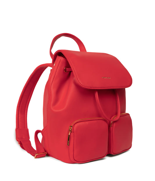 TATUM Vegan Backpack - Sol | Color: Red - variant::sorbet