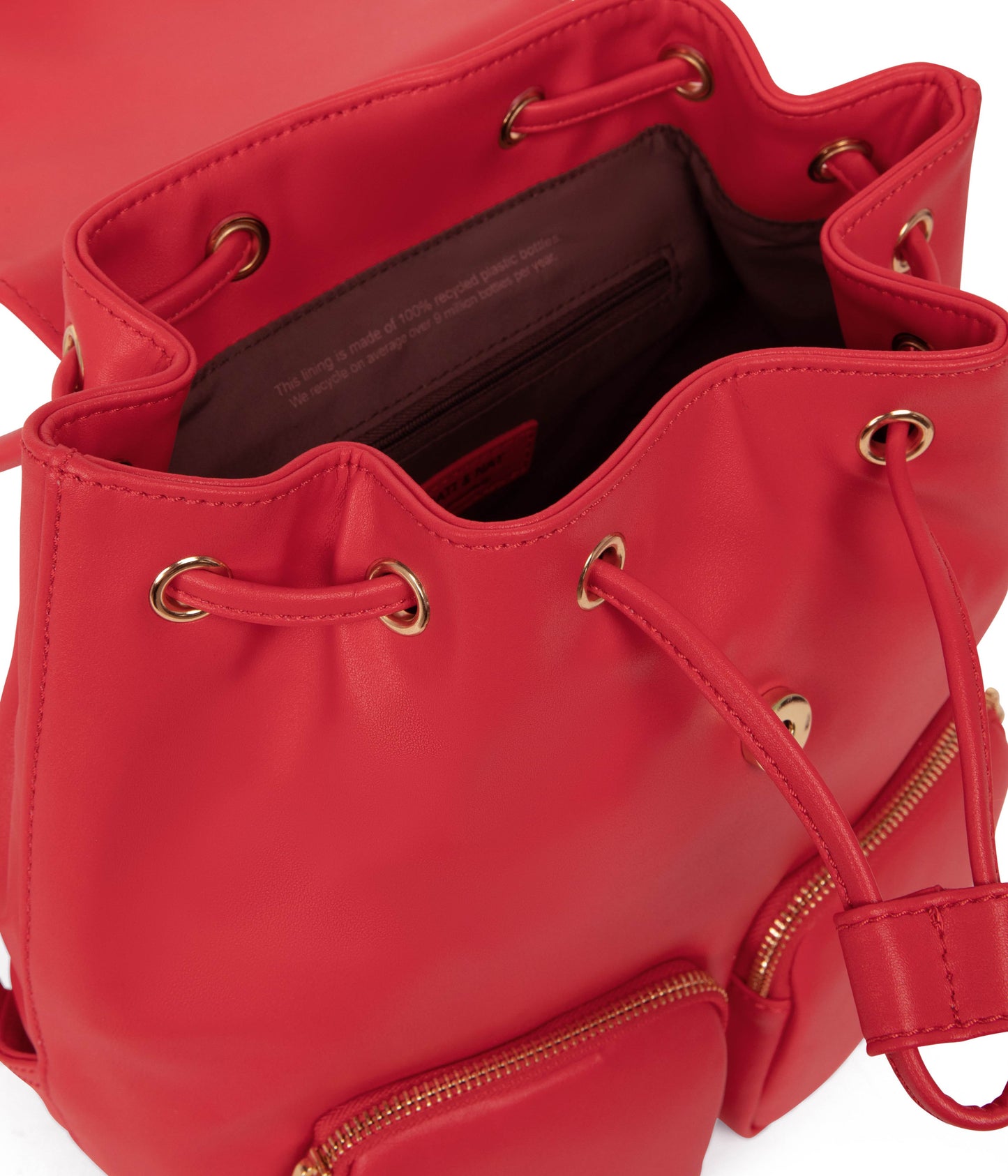 TATUM Vegan Backpack - Sol | Color: Red - variant::sorbet