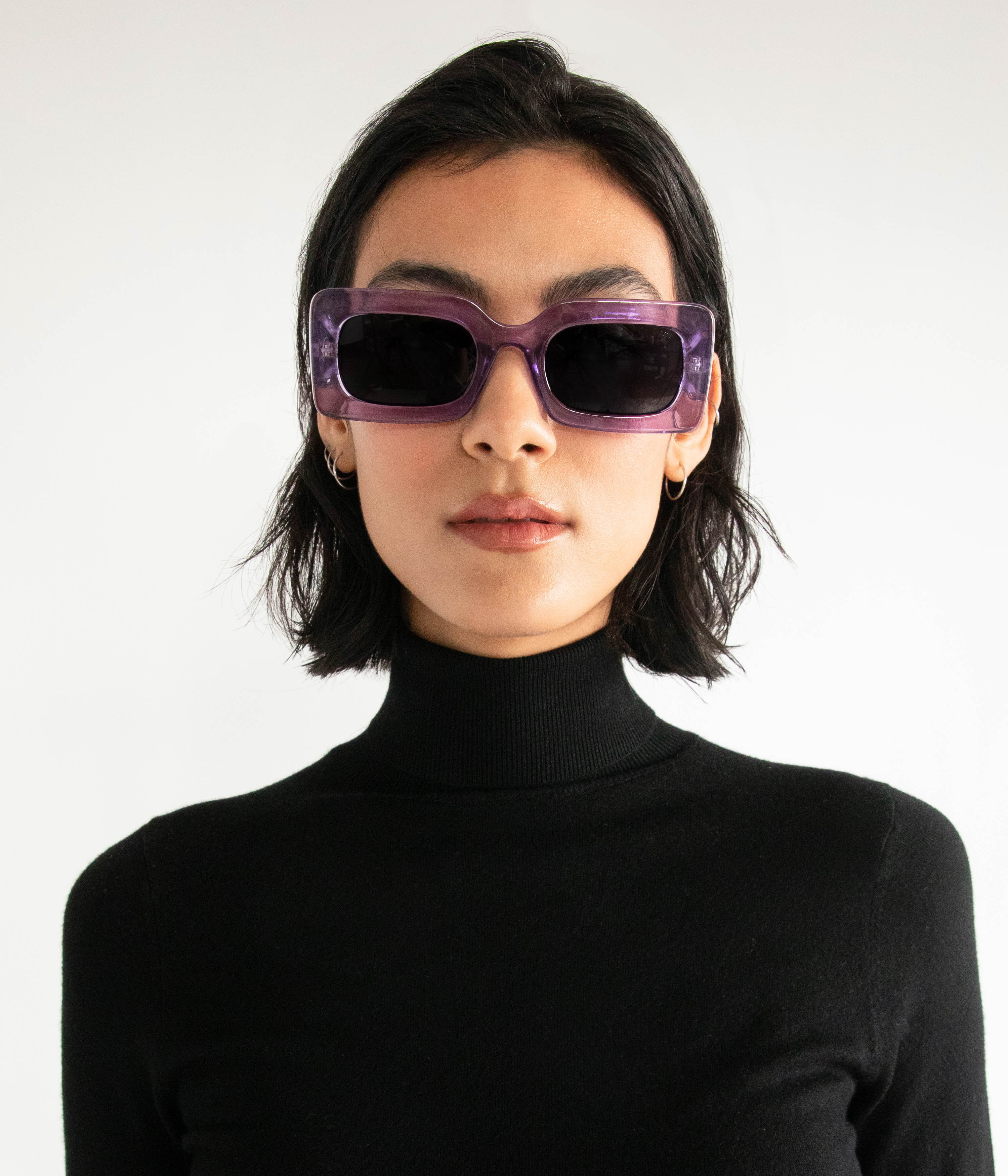 IVVY-2 Recycled Rectangle Sunglasses | Matt & Nat UK display picture 3