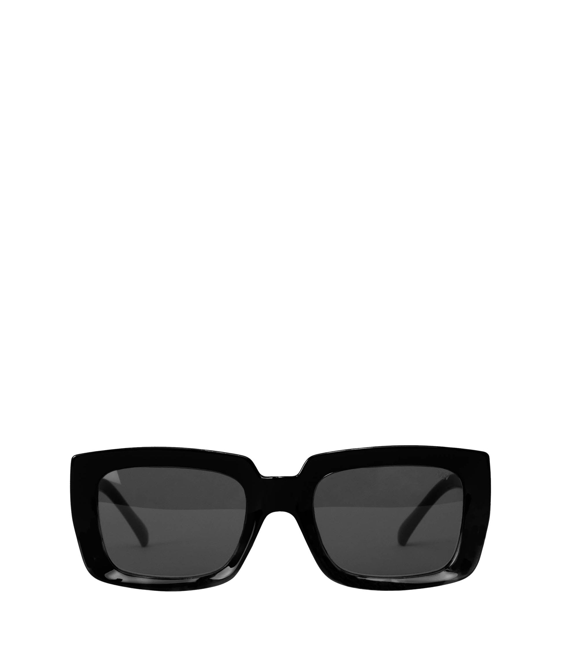 CERA-2 Recycled Rectangle Sunglasses | Color: Black & Grey - variant::blkgry