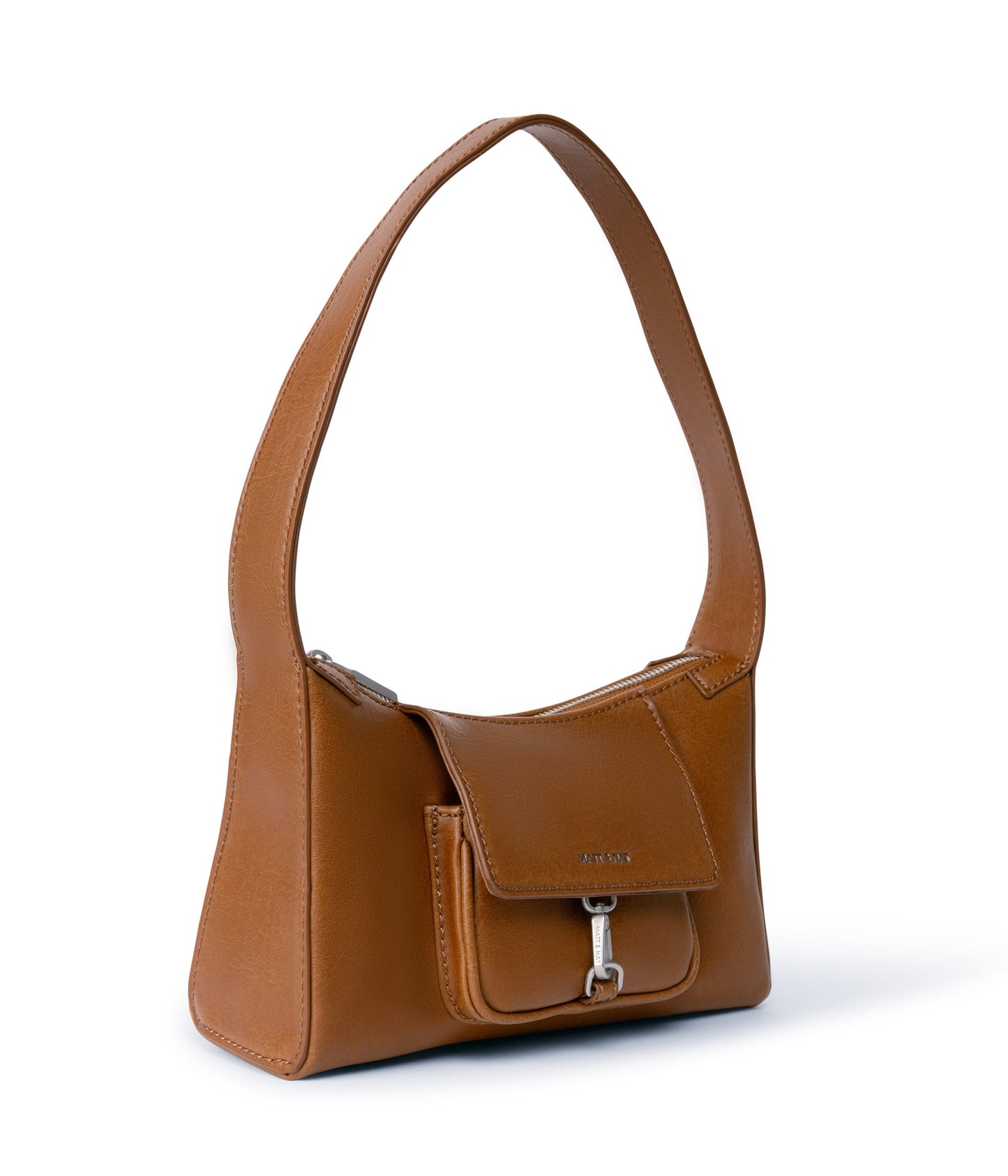 LOTI Vegan Shoulder Bag - Vintage | Color: Brown - variant::chili