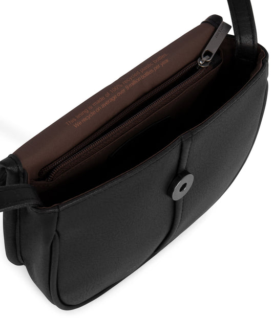 IDA Vegan Crossbody Bag - Arbor | Color: Black - variant::black