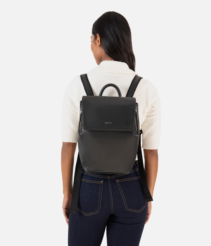 FABI MINI Vegan Backpack - Arbor | Color: Brown - variant::decaf