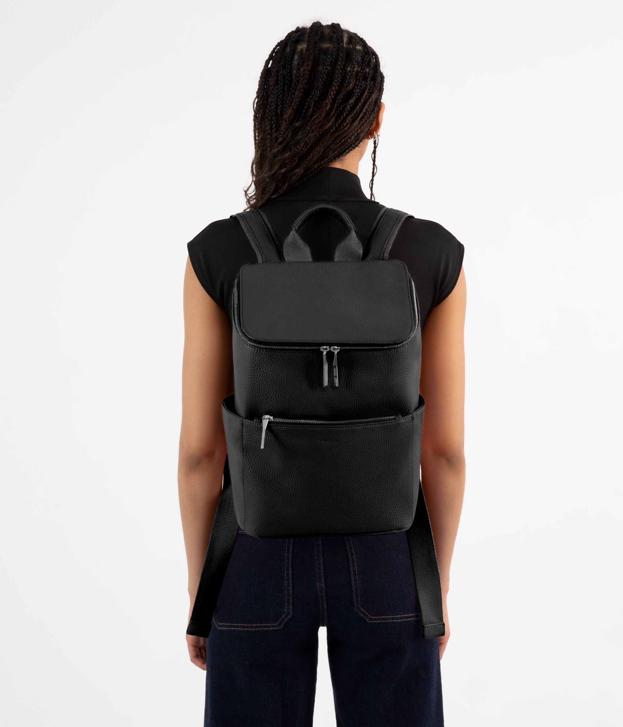BRAVE Vegan Backpack Purity Matt Nat UK - Main Image
