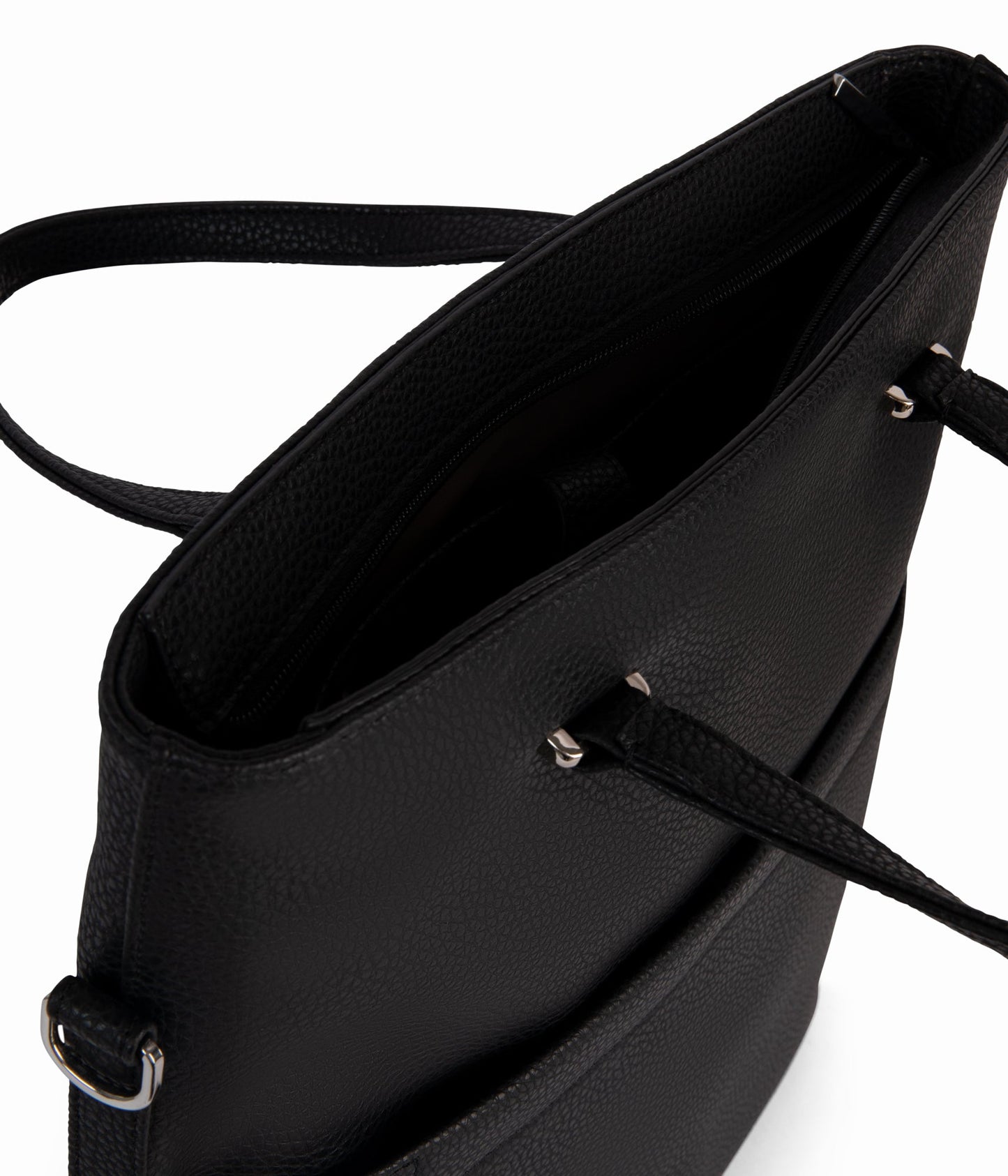 LENNIE Vegan Tote Bag - Purity | Color: Black - variant::black