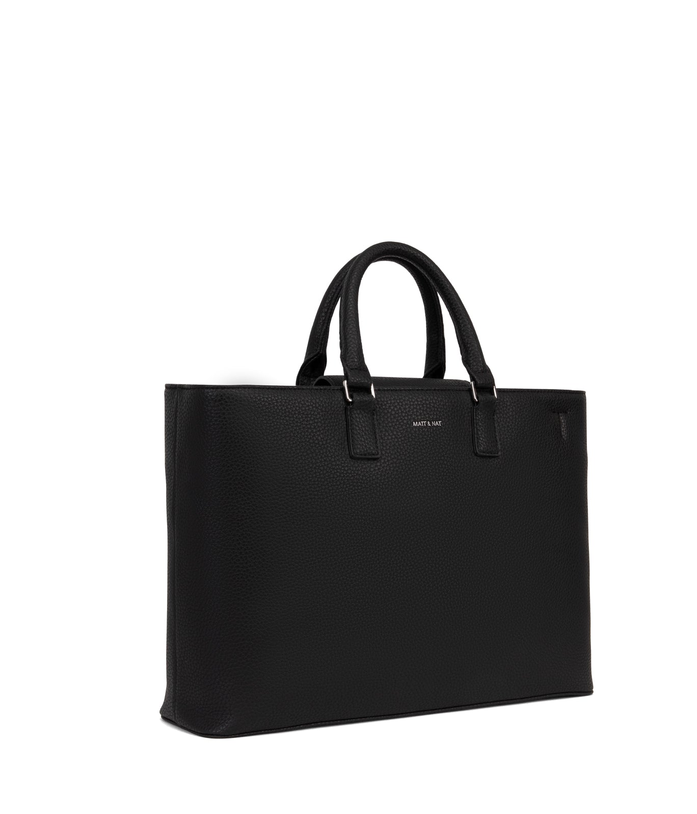 SEVYN Vegan Satchel - Purity | Color: Black - variant::black