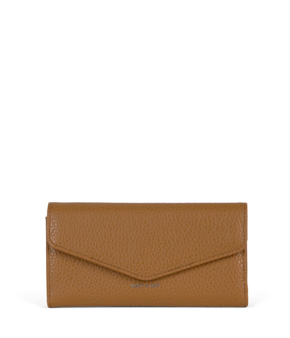 RAYE Vegan Wallet - Purity | Color: Tan, Brown - variant::amber