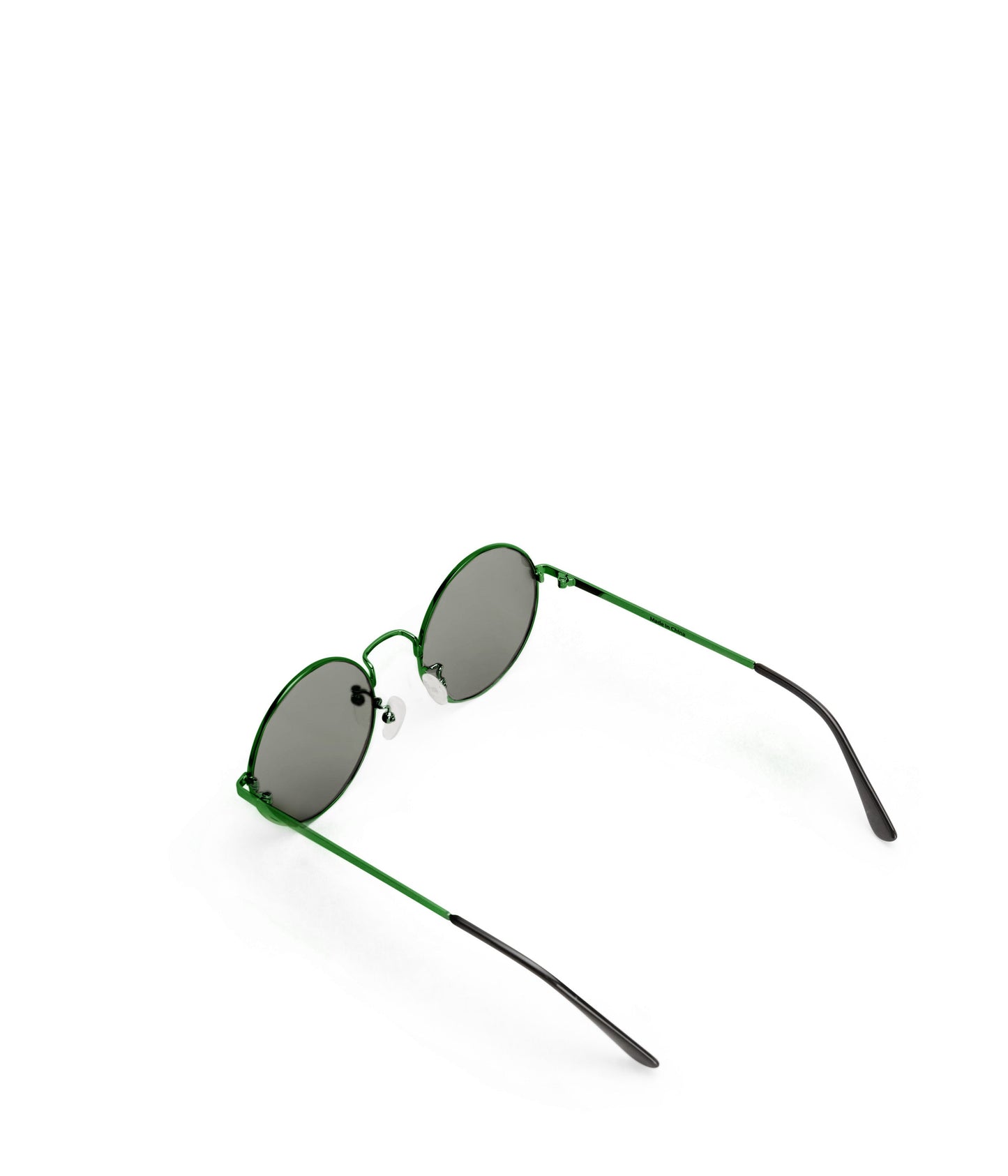 COLE Round Metal Sunglasses | Color: Green - variant::gresmo