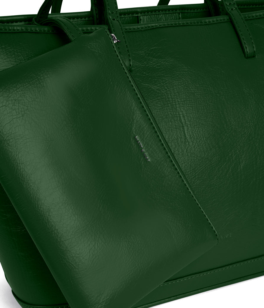 ELIZA Vegan Tote Bag - Theme | Color: Green - variant::mural