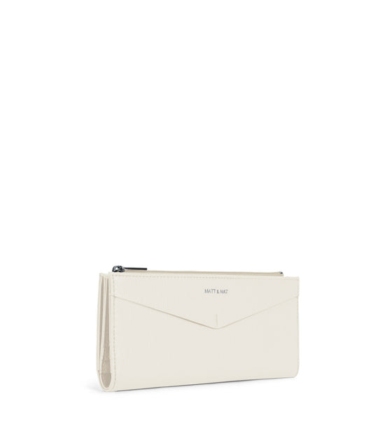 ROME Vegan Wallet - Theme | Color: White - variant::snowberry