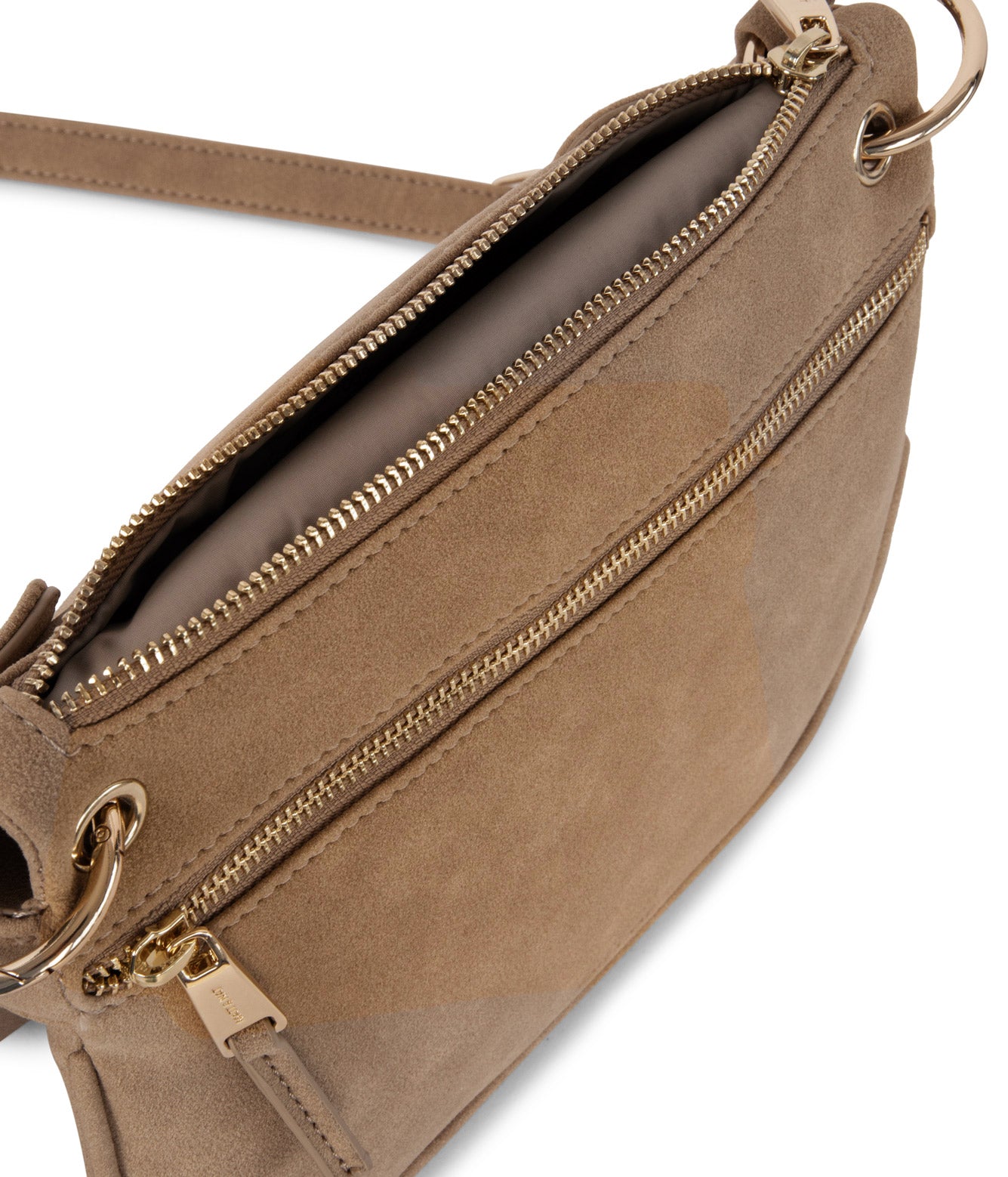BRITT Vegan Crossbody Bag – Solstice | Color: Latte - variant::latte