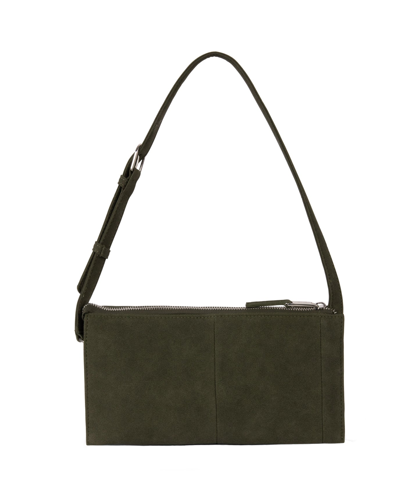 SAIGE Vegan Shoulder Bag – Solstice | Color: Juniper - variant::juniper