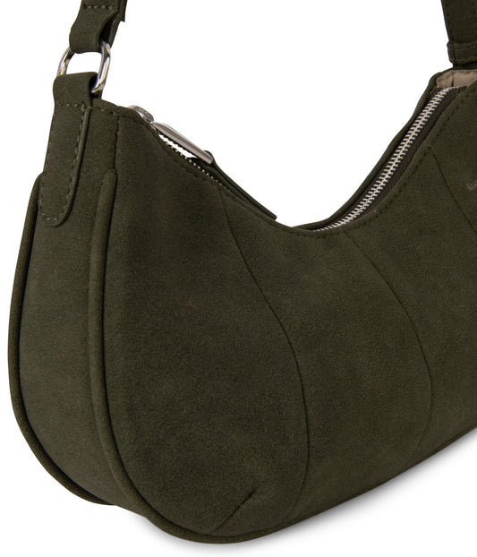 MARI Vegan Shoulder Bag – Solstice | Color: Juniper - variant::juniper