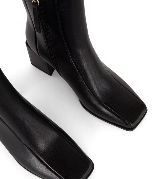 LYU Women's Vega Heeled Boots | Color: Black - variant::black