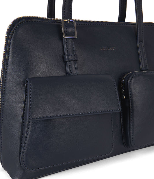 Imena Vegan Tote Bag - Forum | Color: Navy - variant::navy