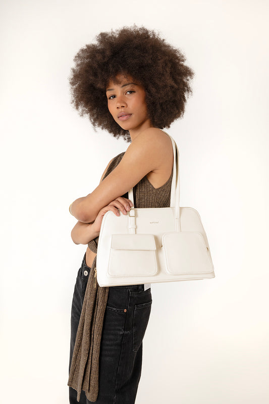 Imena Vegan Tote Bag - Forum | Color: Cloud - variant::cloud
