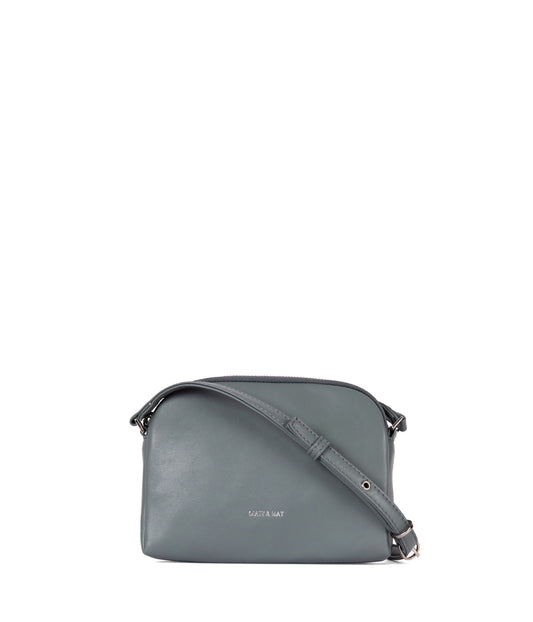 KRISTY Slim  Vegan Crossbody Bag - Forum | Color: Dolphin- variant::dolphin