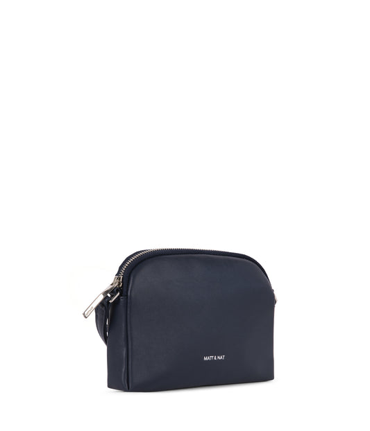 KRISTY Slim  Vegan Crossbody Bag - Forum | Color: Navy - variant::navy