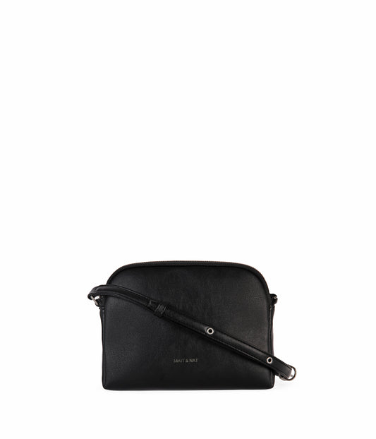 KRISTY Slim  Vegan Crossbody Bag - Forum | Color: Black - variant::black