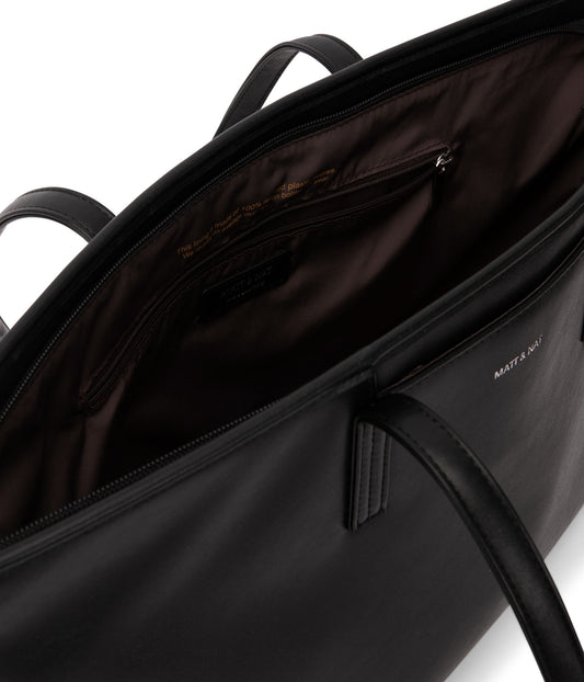Marisa  Vegan Tote Bag - Forum | Color: Black - variant::black
