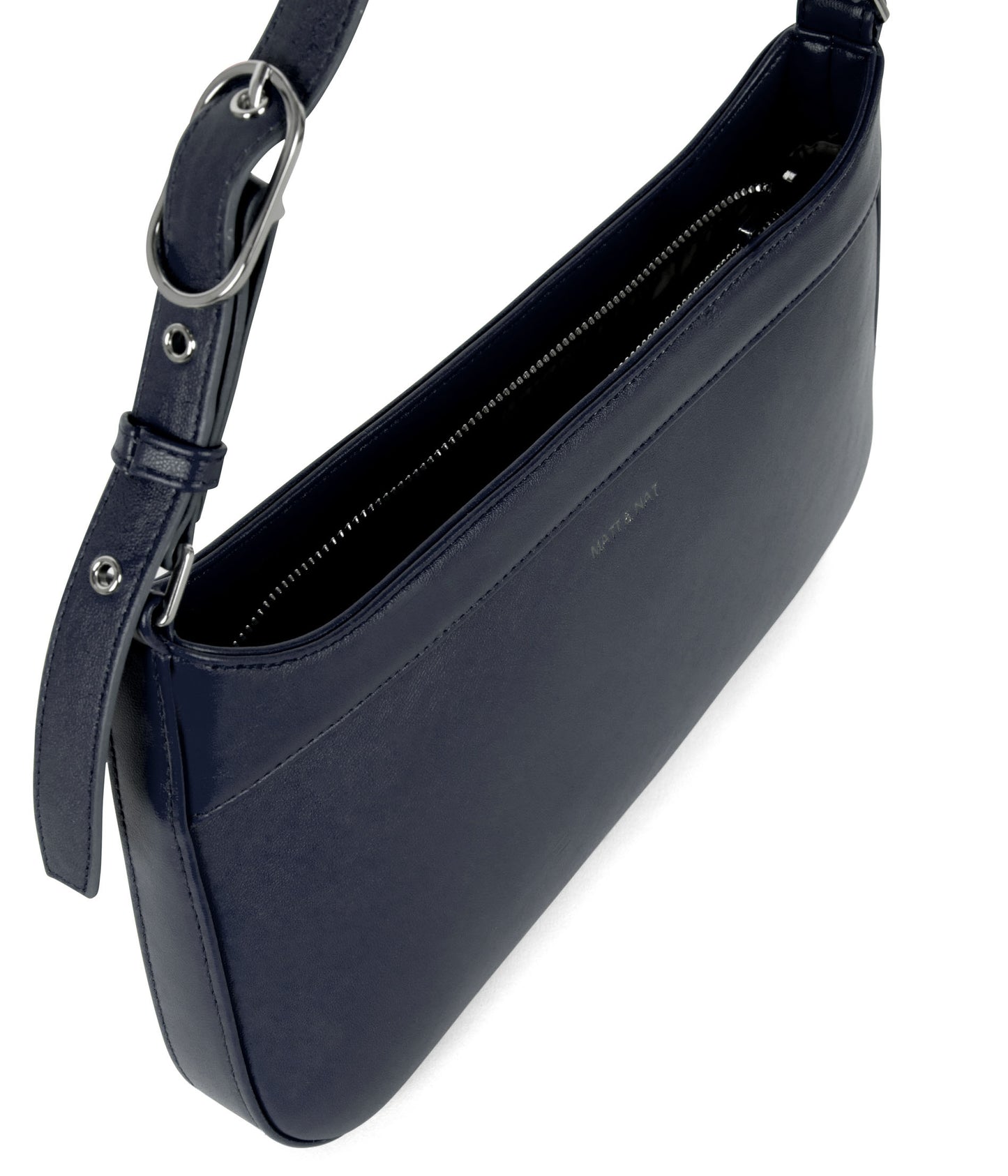 REVE Vegan Shoulder Bag - Forum | Color: Navy- variant::navy