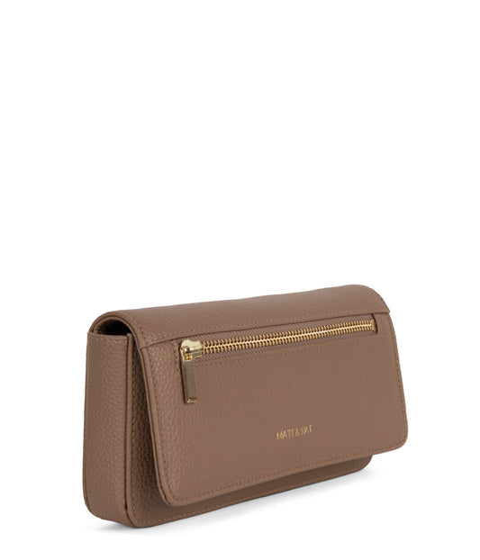 ERIN Vegan Crossbody Bag - Grain | Color: Toffee - variant::toffee