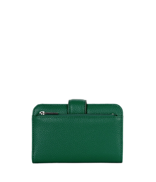 FLOATSM Small Vegan Wallet - Grain | Color: Avocado- variant::avocado