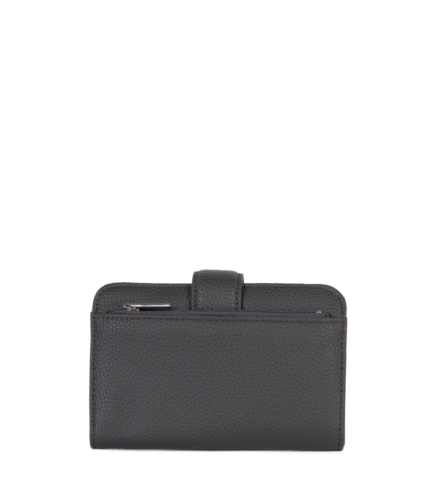 FLOATSM Small Vegan Wallet - Grain | Color: Coal- variant::coal