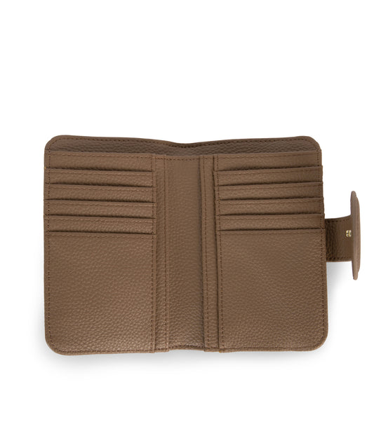 FLOATSM Small Vegan Wallet - Grain | Color: Toffee- variant::toffee