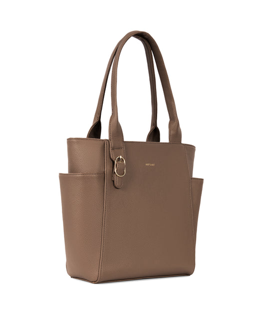 IONA Vegan Tote Bag - Grain | Color: Toffee - variant::toffee