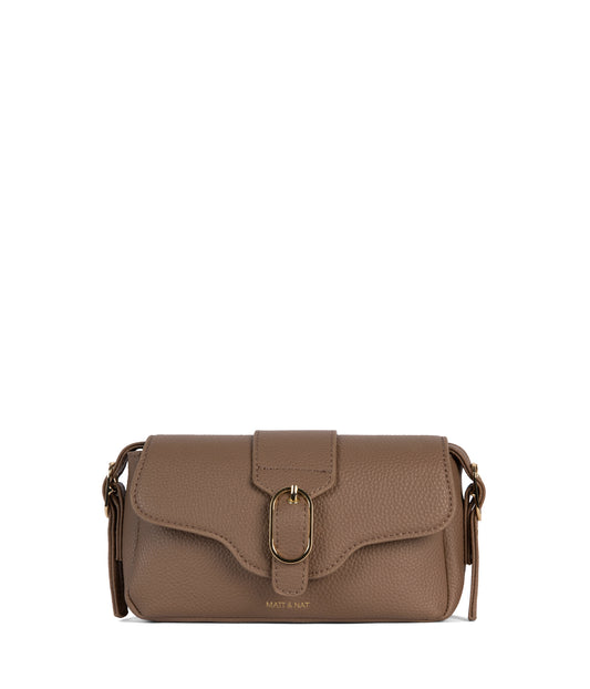 ISABELLE SM Vegan Crossbody Bag – Grain | Color: Toffee - variant::toffee