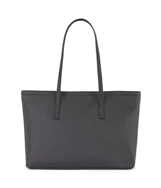 JOS Vegan Tote Bag - Grain | Color: Coal - variant::coal
