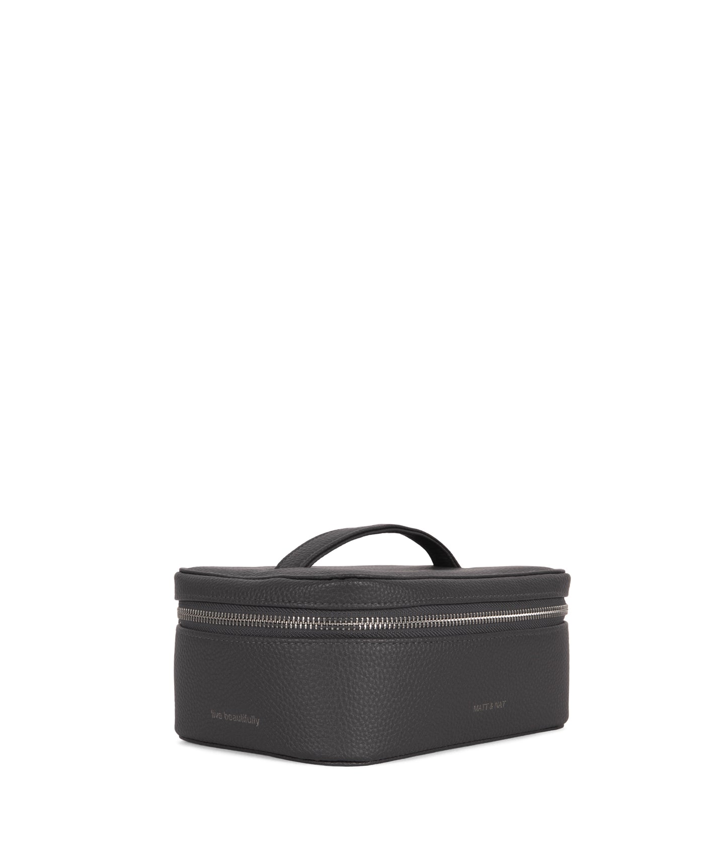 JULE Vegan Vanity Case - Grain | Color: Coal - variant::coal