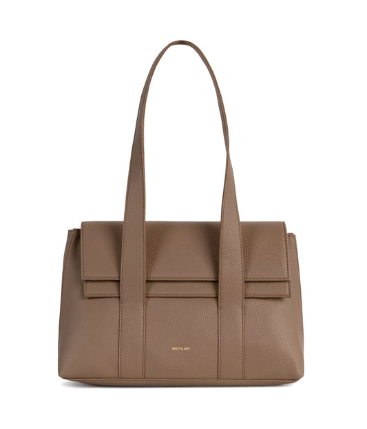 MOLLY Vegan Tote Bag – Grain | Color: Toffee - variant::toffee