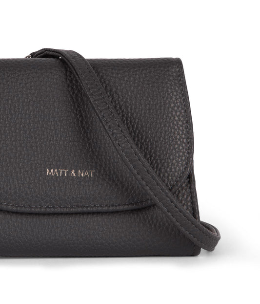 NANO Vegan Wallet - Grain | Color: Coal - variant::coal