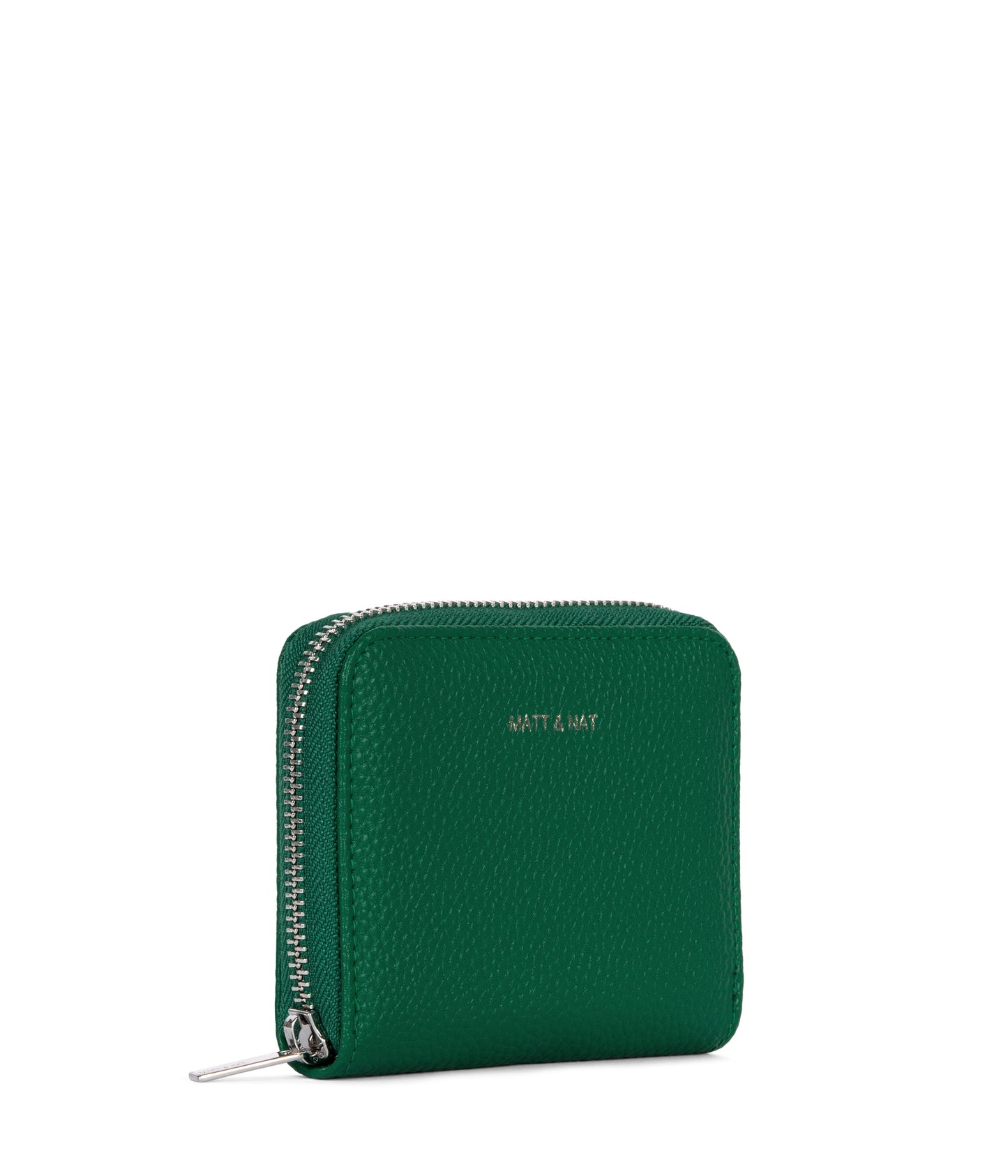 RUE Small Vegan Zip Wallet - Grain | Color: Avocado - variant::avocado