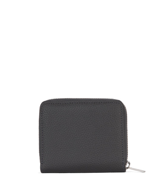 RUE Small Vegan Zip Wallet - Grain | Color: Coal - variant::coal