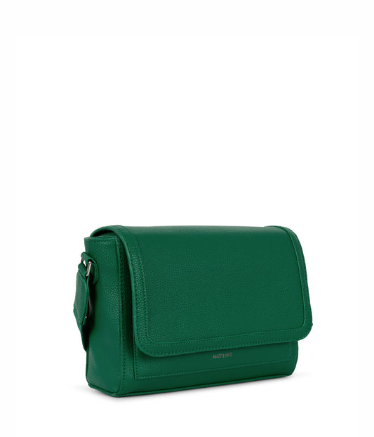 SUNNY Vegan Shoulder Bag – Grain | Color: Avocado - variant::avocado