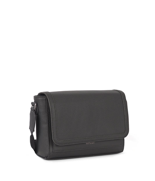 SUNNY Vegan Shoulder Bag – Grain | Color: Coal - variant::coal
