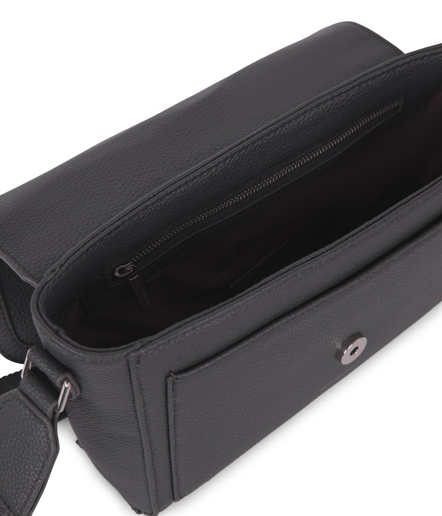 SUNNY Vegan Shoulder Bag – Grain | Color: Coal - variant::coal